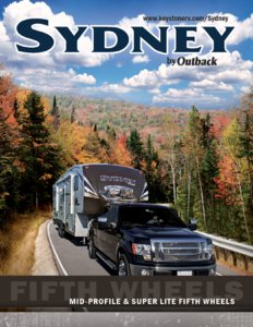 2013 Keystone RV Sydney Brochure page 1