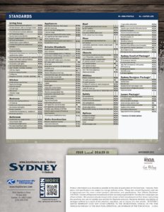 2013 Keystone RV Sydney Brochure page 8