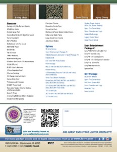 2013 KZ RV MXT Brochure page 4