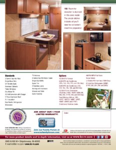 2013 KZ RV Sportsmen Classic Brochure page 4