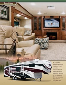 2013 KZ RV Stoneridge Brochure page 2