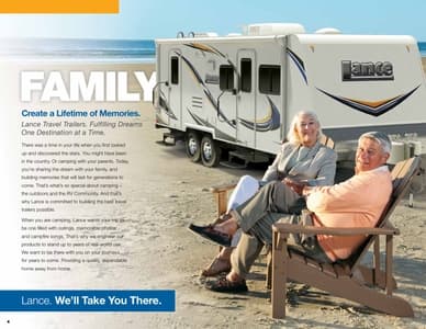 2013 Lance Travel Trailers Brochure page 4