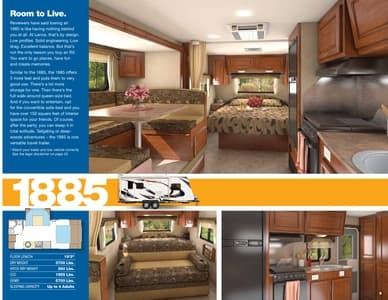 2013 Lance Travel Trailers Brochure page 9