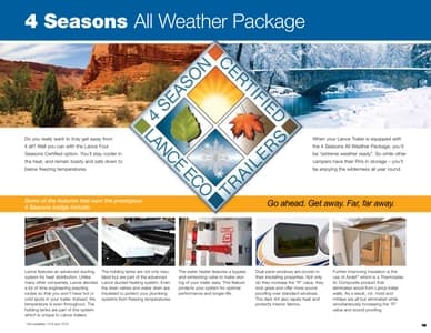 2013 Lance Travel Trailers Brochure page 15