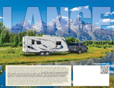 2013 Lance Travel Trailers Brochure page 20