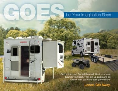 2013 Lance Truck Campers Brochure page 3