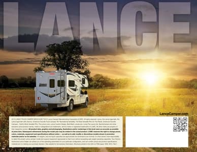 2013 Lance Truck Campers Brochure page 20