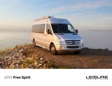 2013 Leisure Travel Vans Free Spirit Brochure page 1