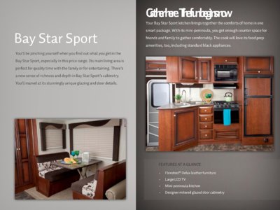 2013 Newmar Bay Star Brochure page 4