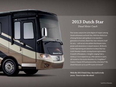 2013 Newmar Dutch Star Brochure page 3