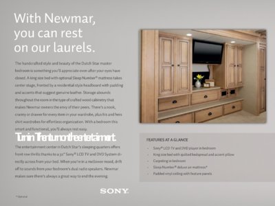 2013 Newmar Dutch Star Brochure page 12