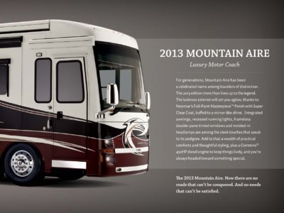 2013 Newmar Mountain Aire Brochure page 3