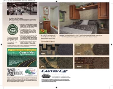 2013 Palomino Canyon Cat Brochure page 4
