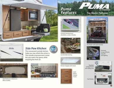 2013 Palomino Puma Brochure page 13