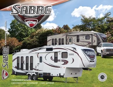 2013 Palomino Sabre Fifth Wheels French Brochure page 1