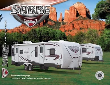 2013 Palomino Sabre French Brochure page 1