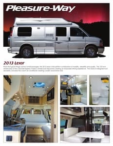 2013 Pleasure-Way Full Line Brochure page 11