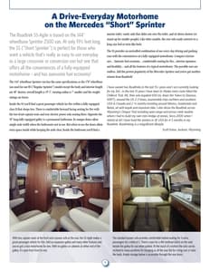 2013 Roadtrek Full Line Brochure page 9