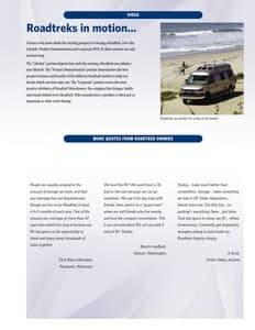 2013 Roadtrek Full Line Brochure page 33