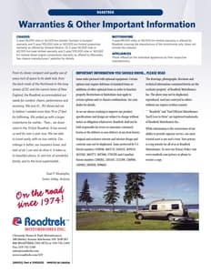 2013 Roadtrek Full Line Brochure page 34