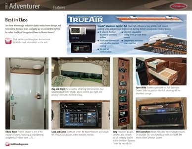 2013 Winnebago Adventurer Brochure page 3