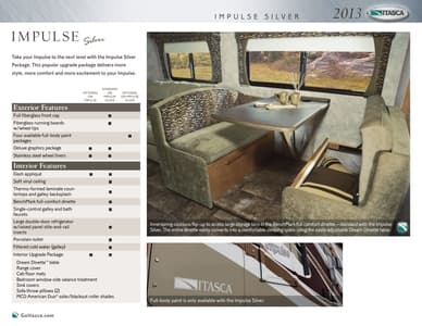 2013 Winnebago Impulse Brochure page 4