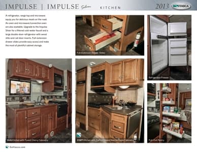 2013 Winnebago Impulse Brochure page 6