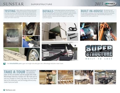 2013 Winnebago Sunstar Brochure page 12