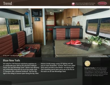 2013 Winnebago Trend Brochure page 2