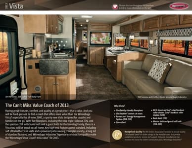 2013 Winnebago Vista Brochure page 2