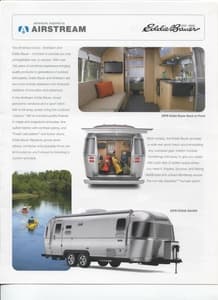 2014 Airstream Eddie Bauer Travel Trailer Brochure page 1