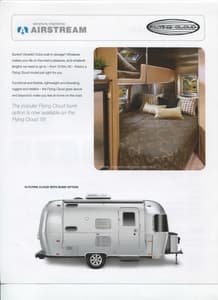 2014 Airstream Flying Cloud Travel Trailer Brochure page 1