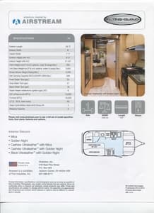 2014 Airstream Flying Cloud Travel Trailer Brochure page 2