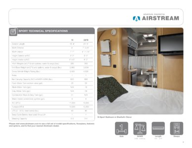2014 Airstream Travel Trailers Brochure page 9