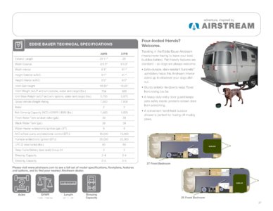 2014 Airstream Travel Trailers Brochure page 27