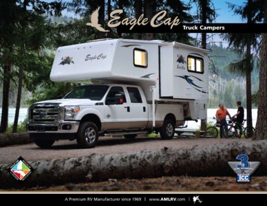 2014 ALP Eagle Cap Truck Campers Brochure page 1