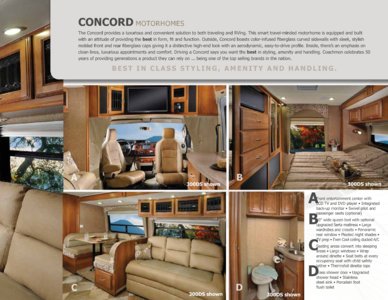 2014 Coachmen Concord Brochure page 3