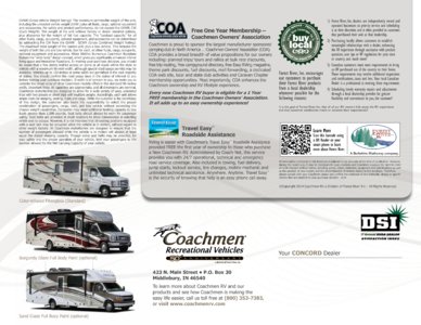 2014 Coachmen Concord Brochure page 8