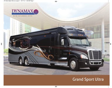 2014 Dynamax Grand Sport Ultra Brochure page 1