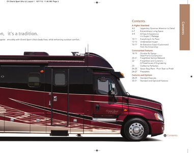 2014 Dynamax Grand Sport Ultra Brochure page 3