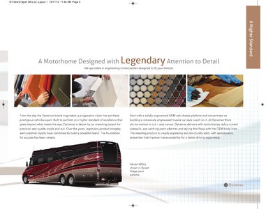 2014 Dynamax Grand Sport Ultra Brochure page 5