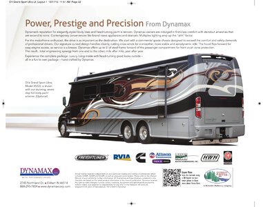 2014 Dynamax Grand Sport Ultra Brochure page 32