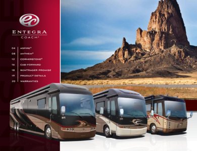 2014 Entegra Coach Full Line Brochure page 2