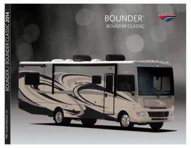 2014 Fleetwood Bounder Classic Brochure page 1