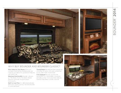 2014 Fleetwood Bounder Classic Brochure page 3