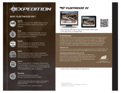 2014 Fleetwood Expedition Brochure page 8