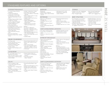 2014 Fleetwood Terra Se Brochure page 5