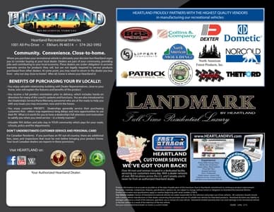 2014 Heartland Landmark Brochure page 8