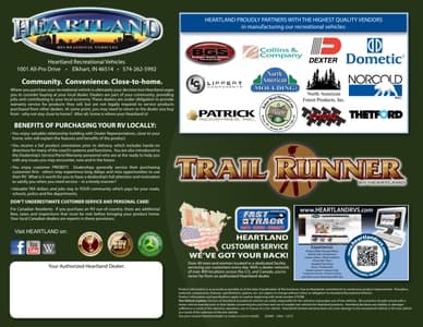 2014 Heartland Trail Runner Brochure page 16