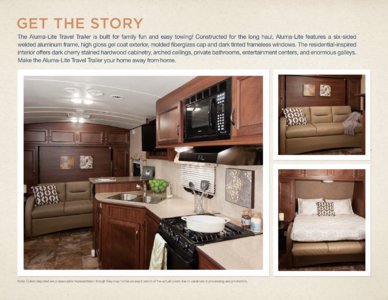 2014 Holiday Rambler Aluma Lite Travel Trailers Brochure page 2